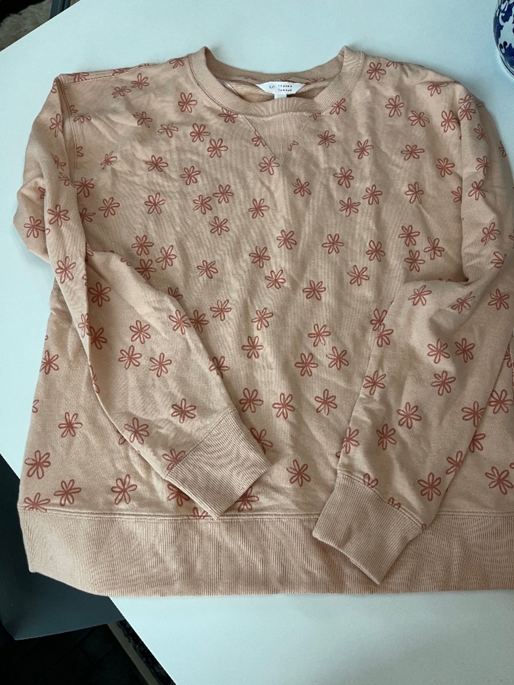 LC Lauren Conrad Organic cotton Sweatshirt , XS , NWT!
